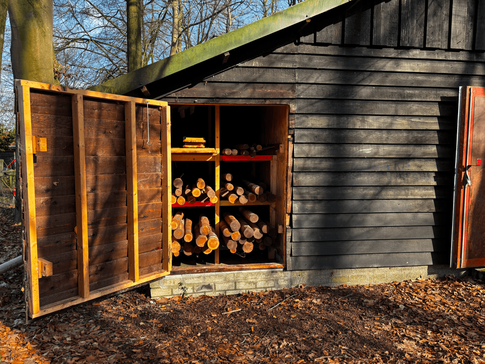 Pioniershok Scouting Balmoral - Hout en gereedschap voor pionieren