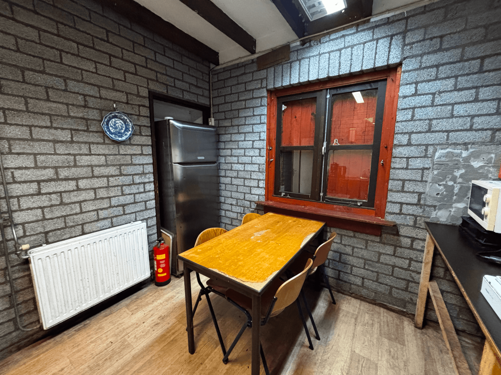 Blokhut keuken - Aanrecht en opbergruimte