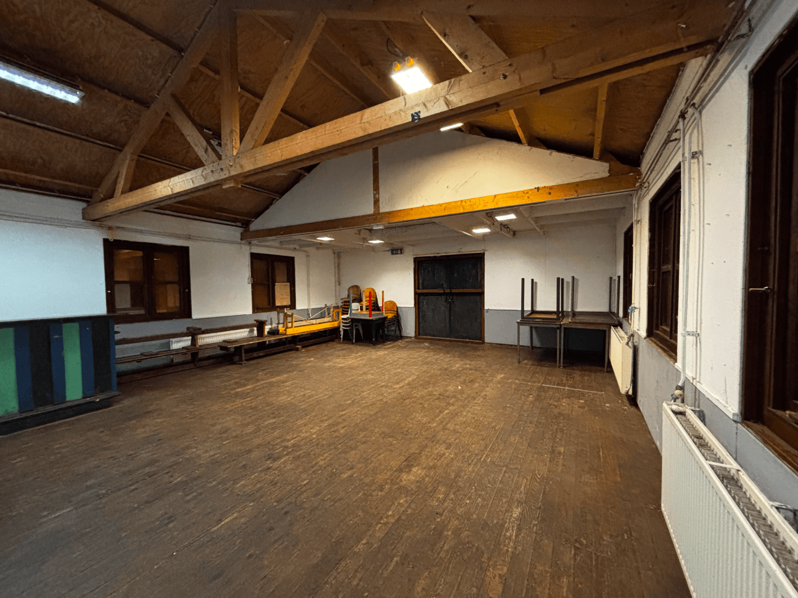 Blokhut rechterzaal - Tweede groepsruimte voor bijeenkomsten