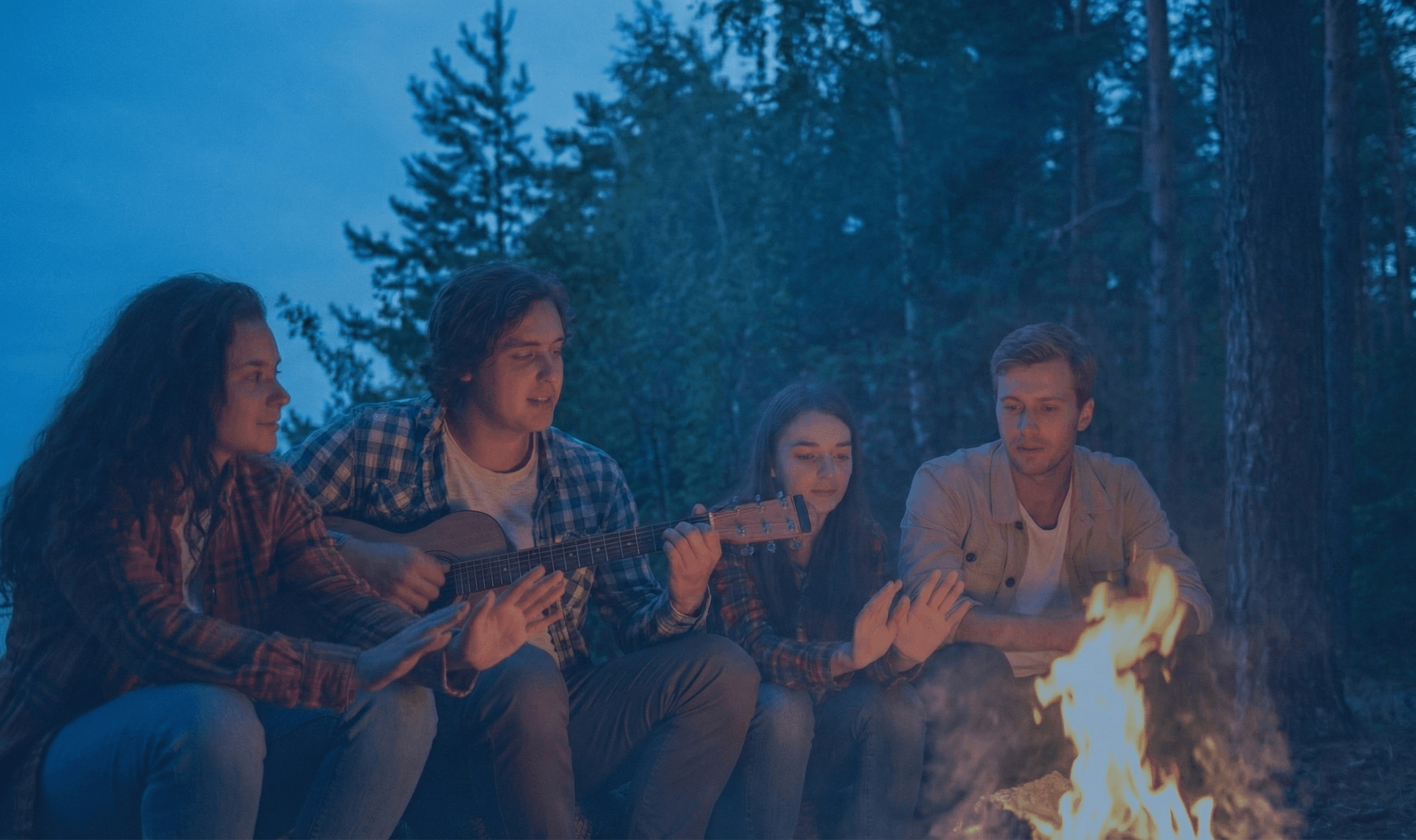 Gezelligheid bij het vuur - Scouting Balmoral